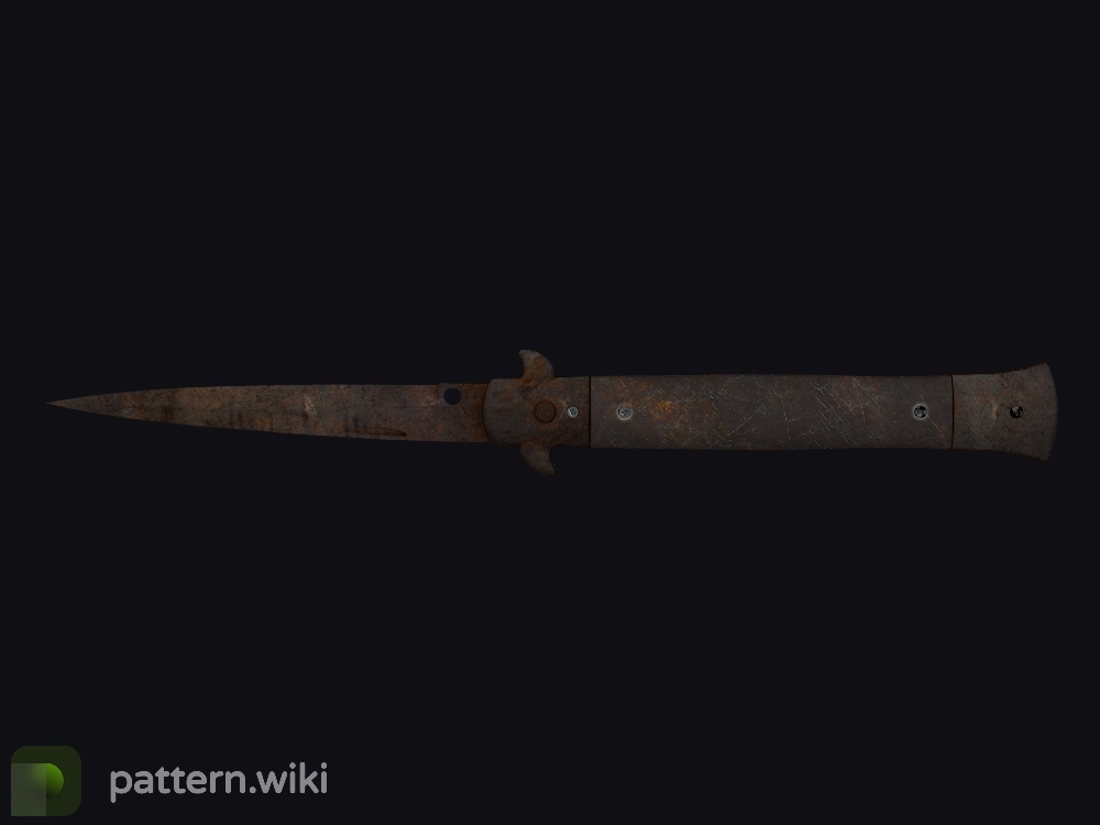 Stiletto Knife Rust Coat seed 991