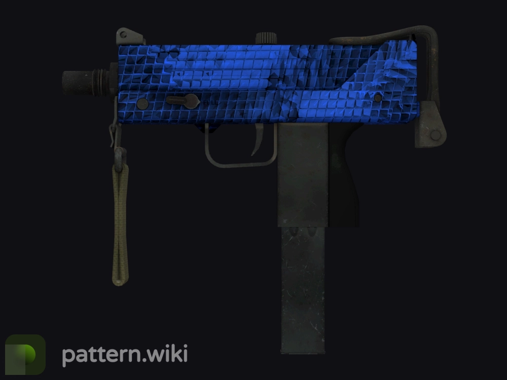 MAC-10 Lapis Gator seed 64