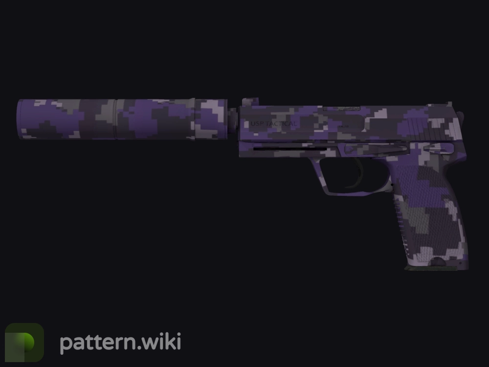 USP-S Purple DDPAT seed 285