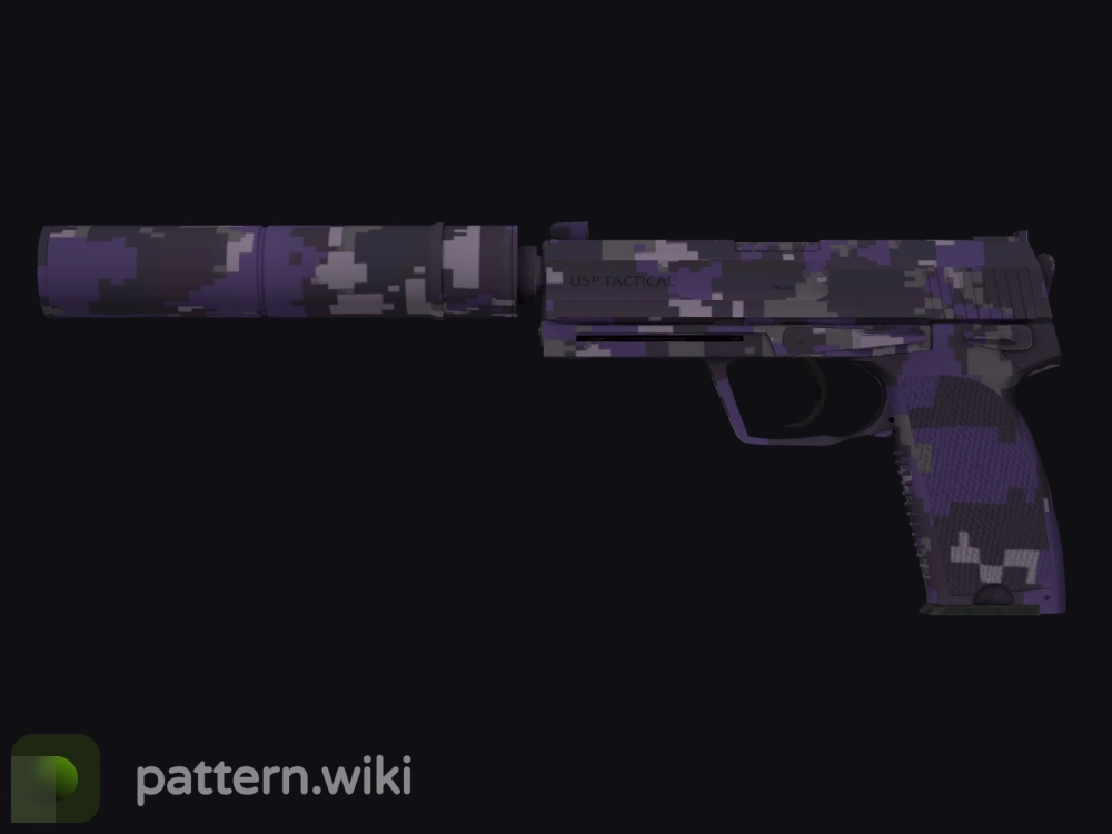 USP-S Purple DDPAT seed 49