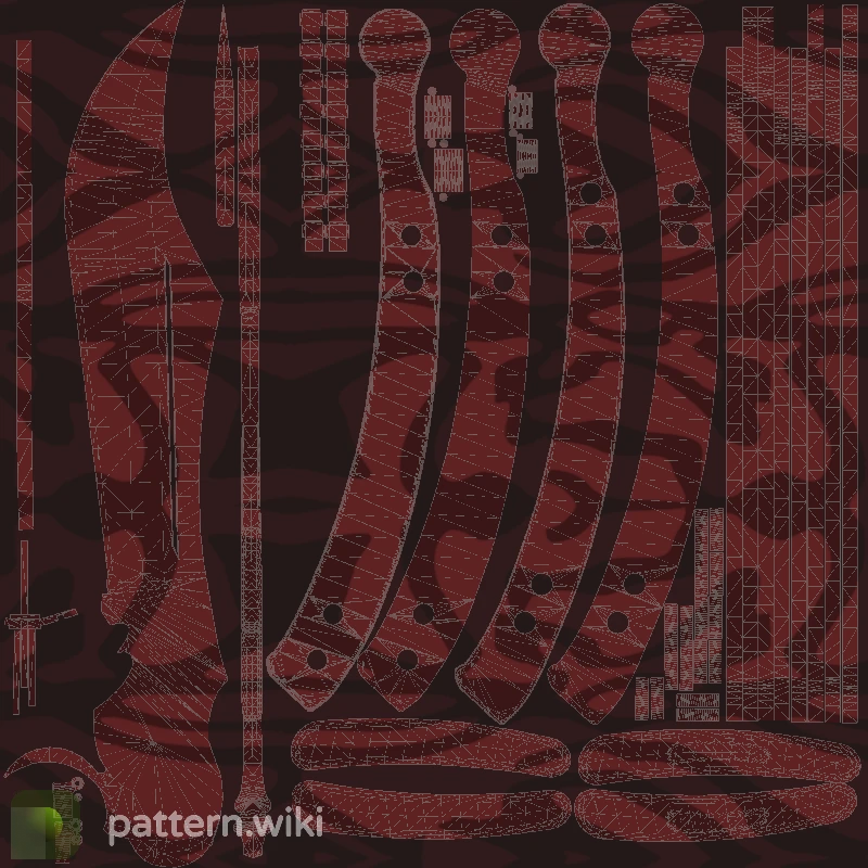 Butterfly Knife Slaughter seed 924 pattern template