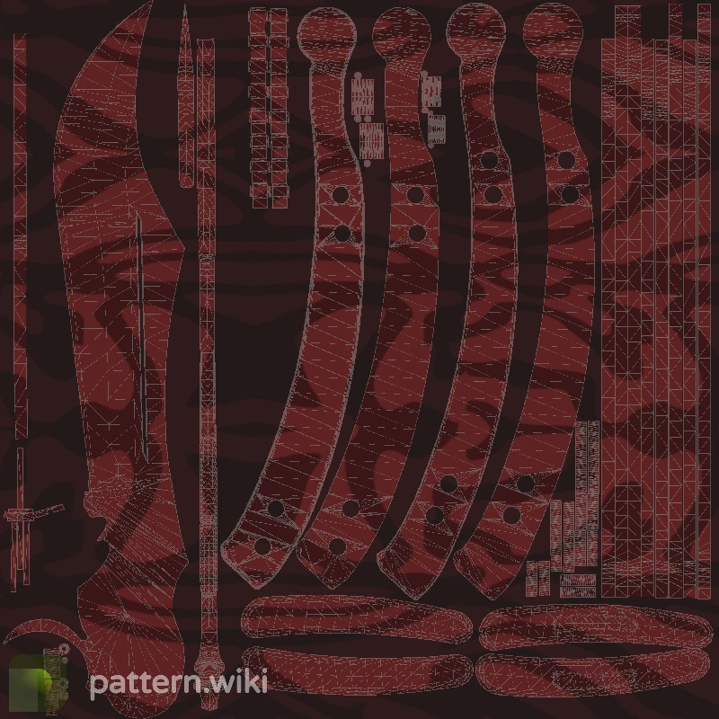 Butterfly Knife Slaughter seed 885 pattern template