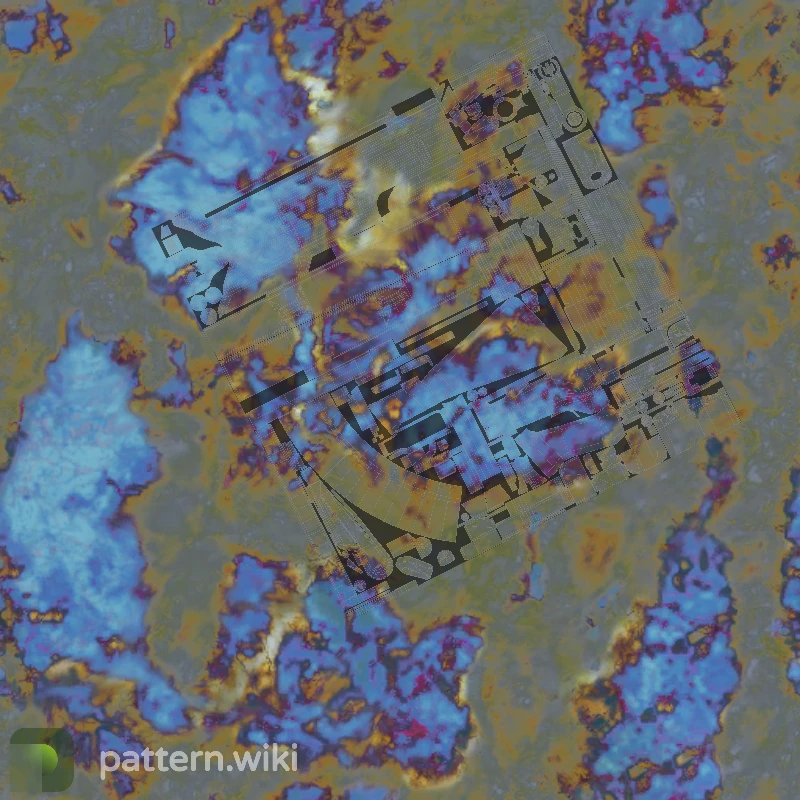 AK-47 Case Hardened seed 32 pattern template