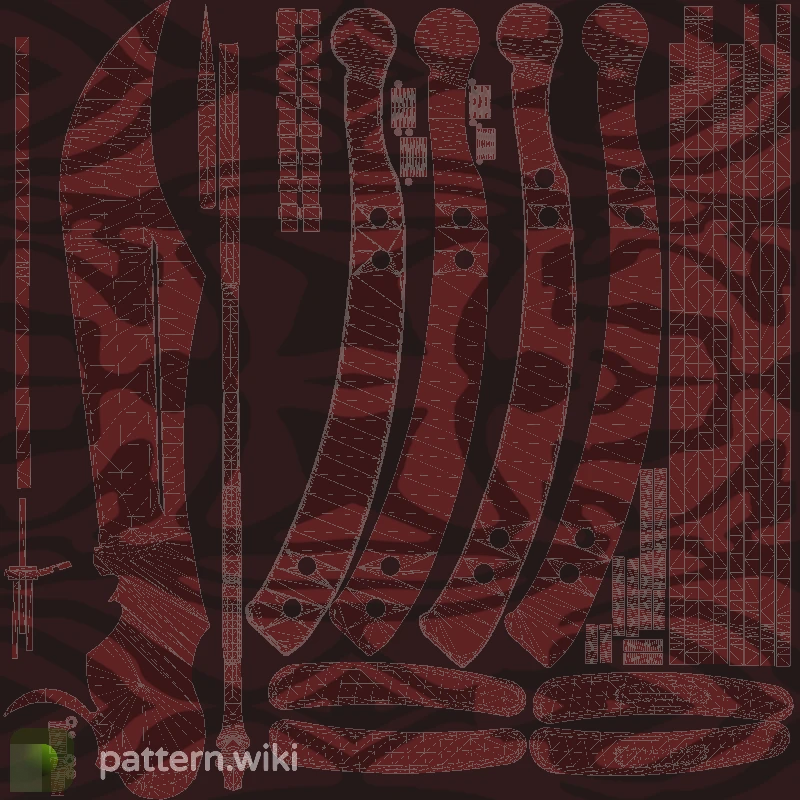 Butterfly Knife Slaughter seed 906 pattern template