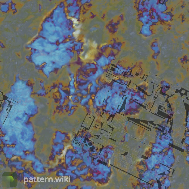 AK-47 Case Hardened seed 244 pattern template