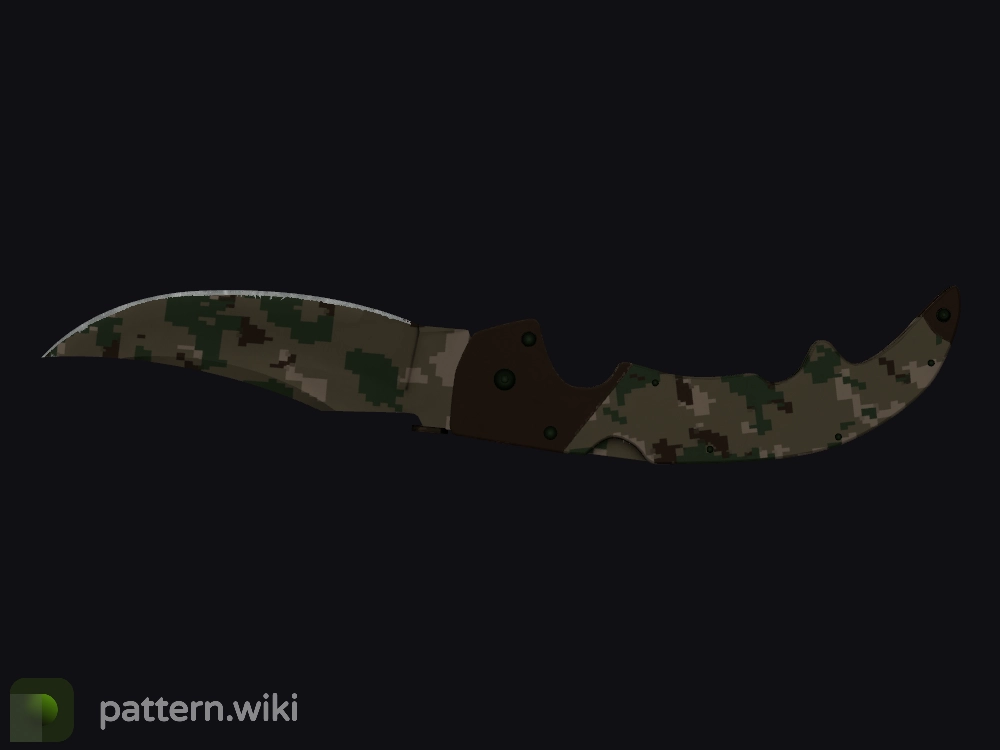 Falchion Knife Forest DDPAT seed 416