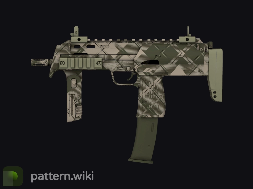 MP7 Olive Plaid seed 454