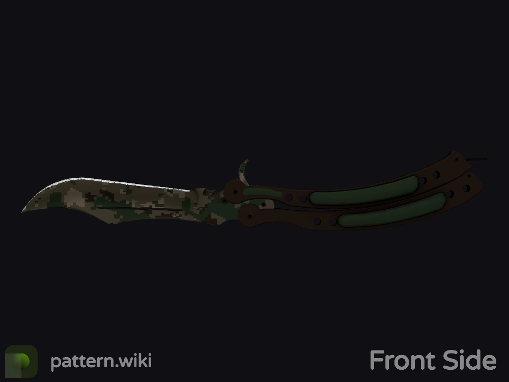 Butterfly Knife Forest DDPAT seed 664