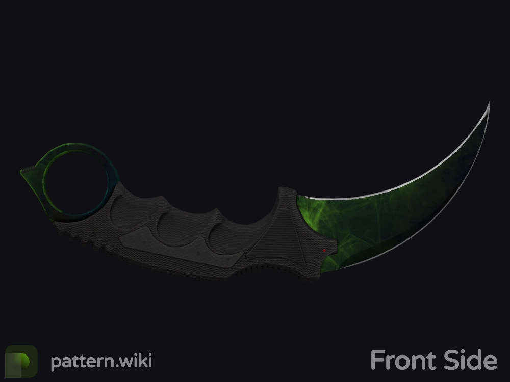 Karambit Gamma Doppler seed 412