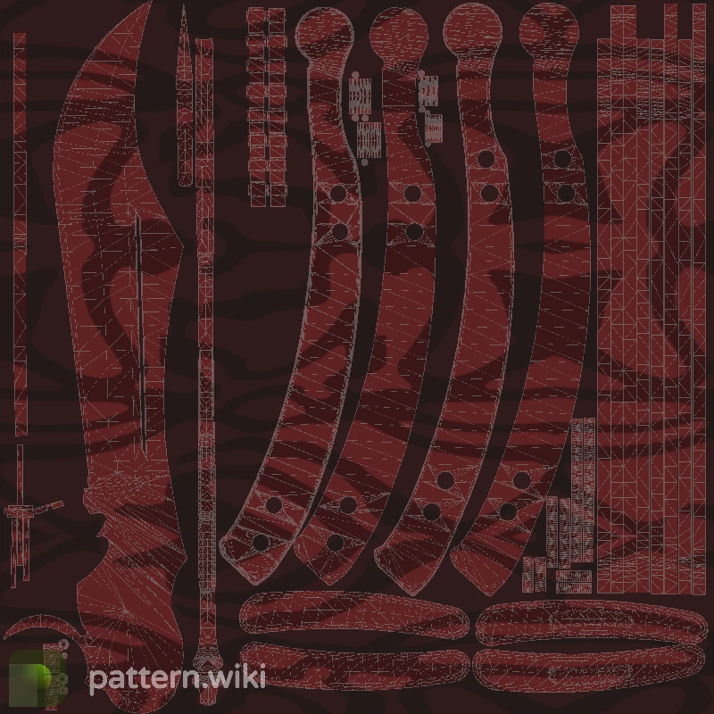 Butterfly Knife Slaughter seed 63 pattern template