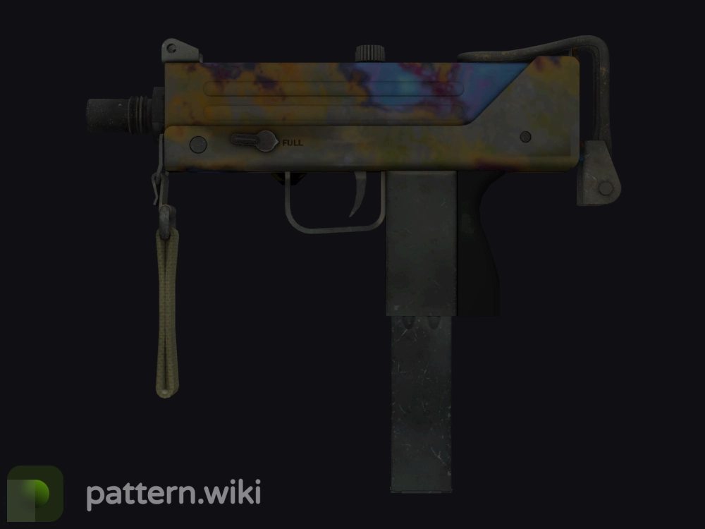 MAC-10 Case Hardened seed 607