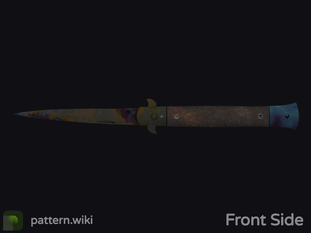 Stiletto Knife Case Hardened seed 14