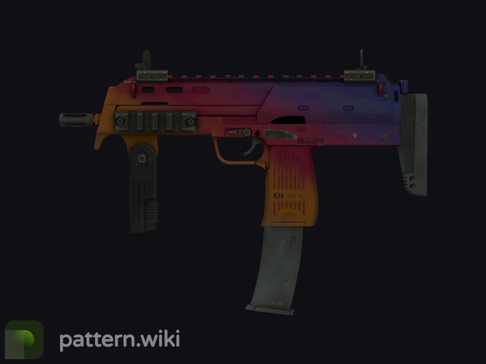 MP7 Fade seed 628