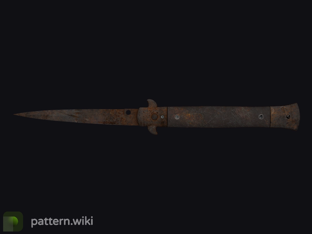 Stiletto Knife Rust Coat seed 311