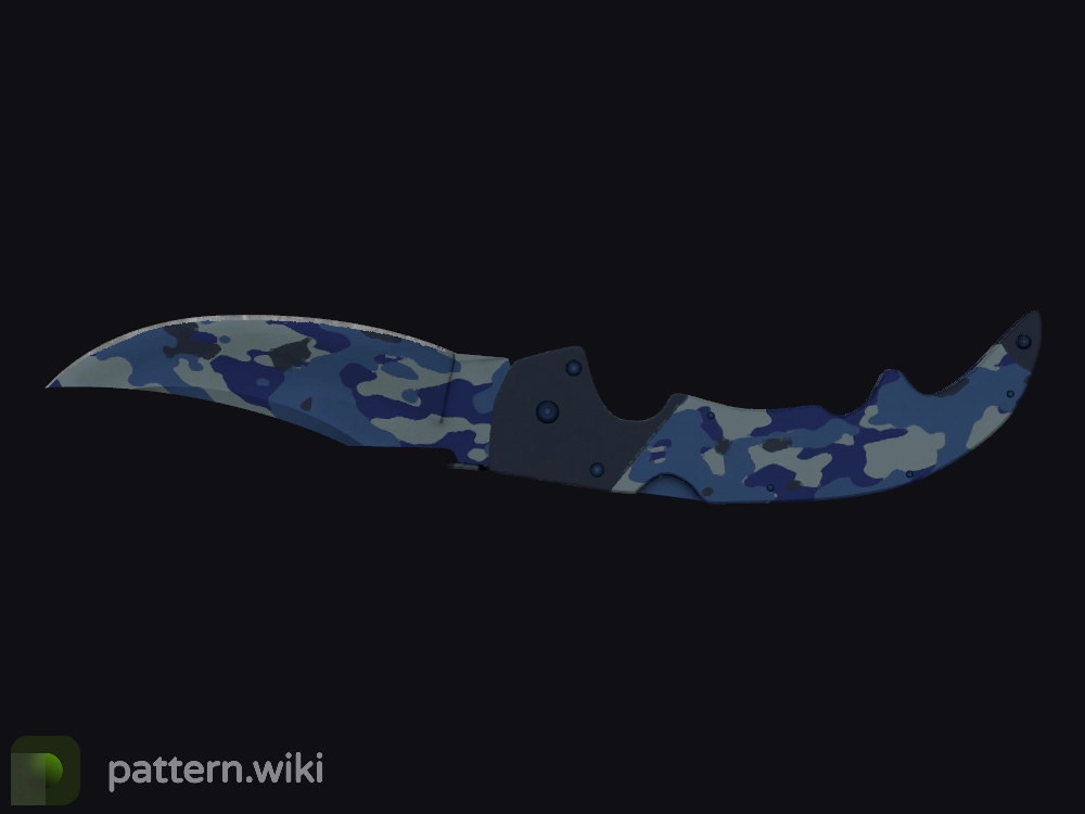 Falchion Knife Bright Water seed 58