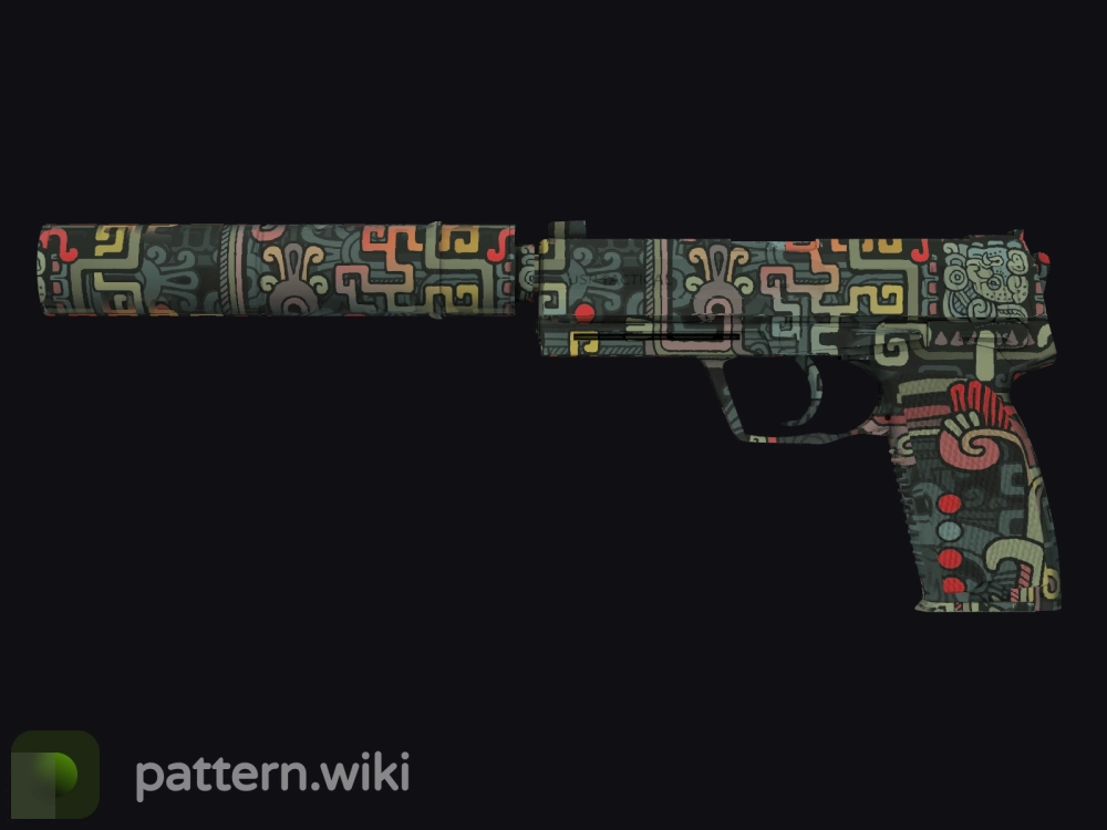 USP-S Ancient Visions seed 943