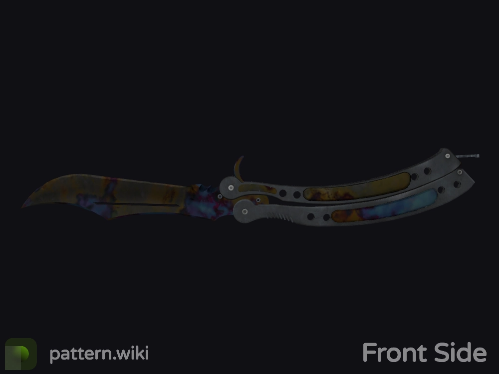 Butterfly Knife Case Hardened seed 814