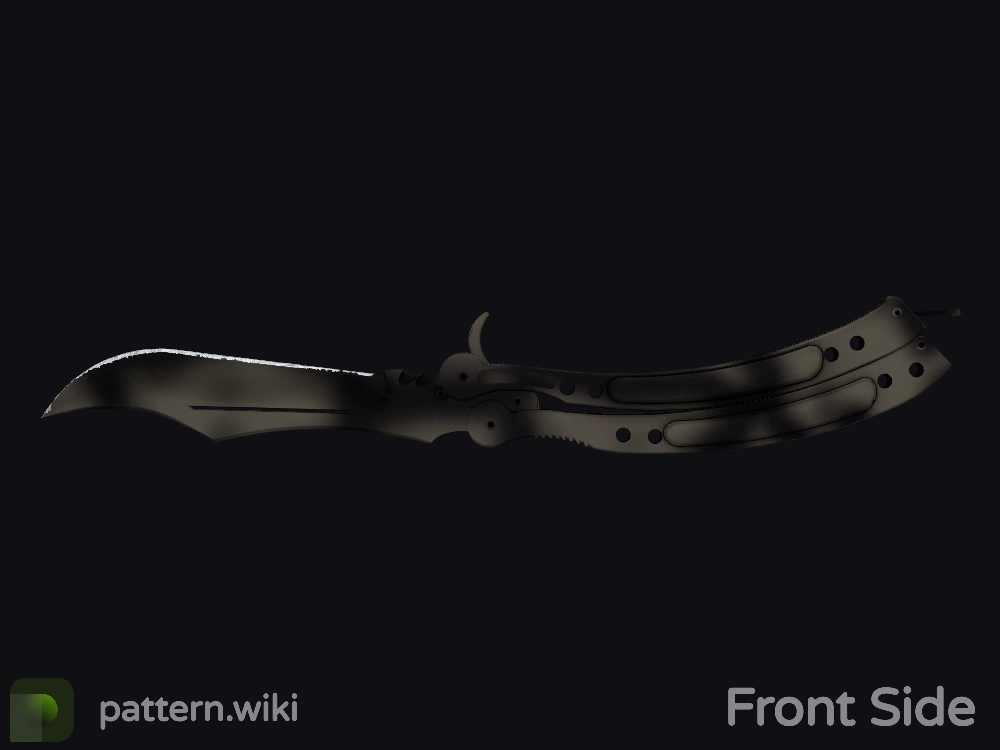 Butterfly Knife Scorched seed 571