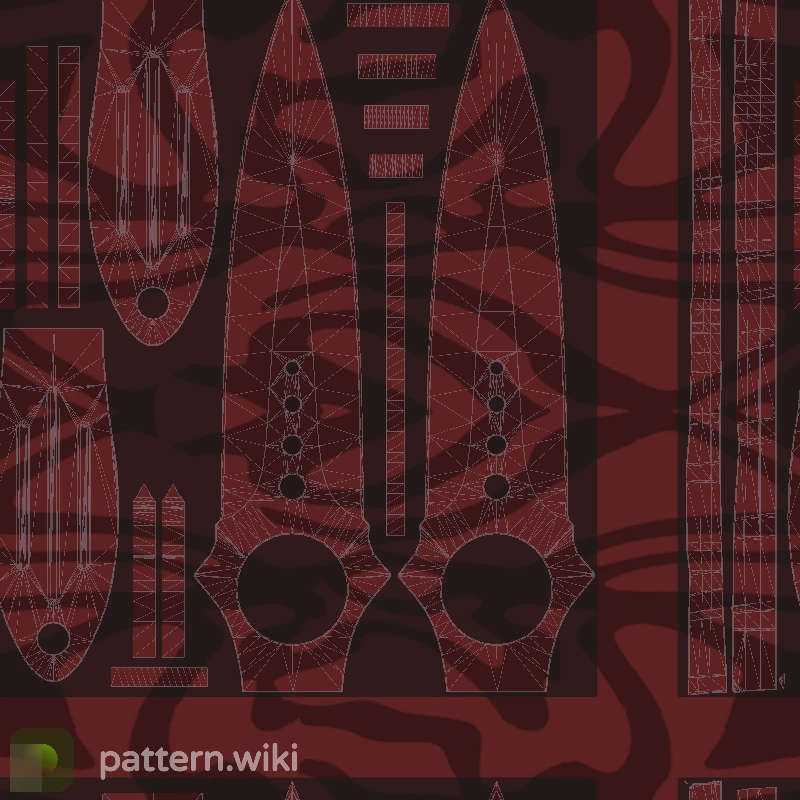 Skeleton Knife Slaughter seed 12 pattern template