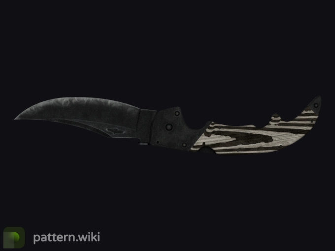 Falchion Knife Black Laminate preview