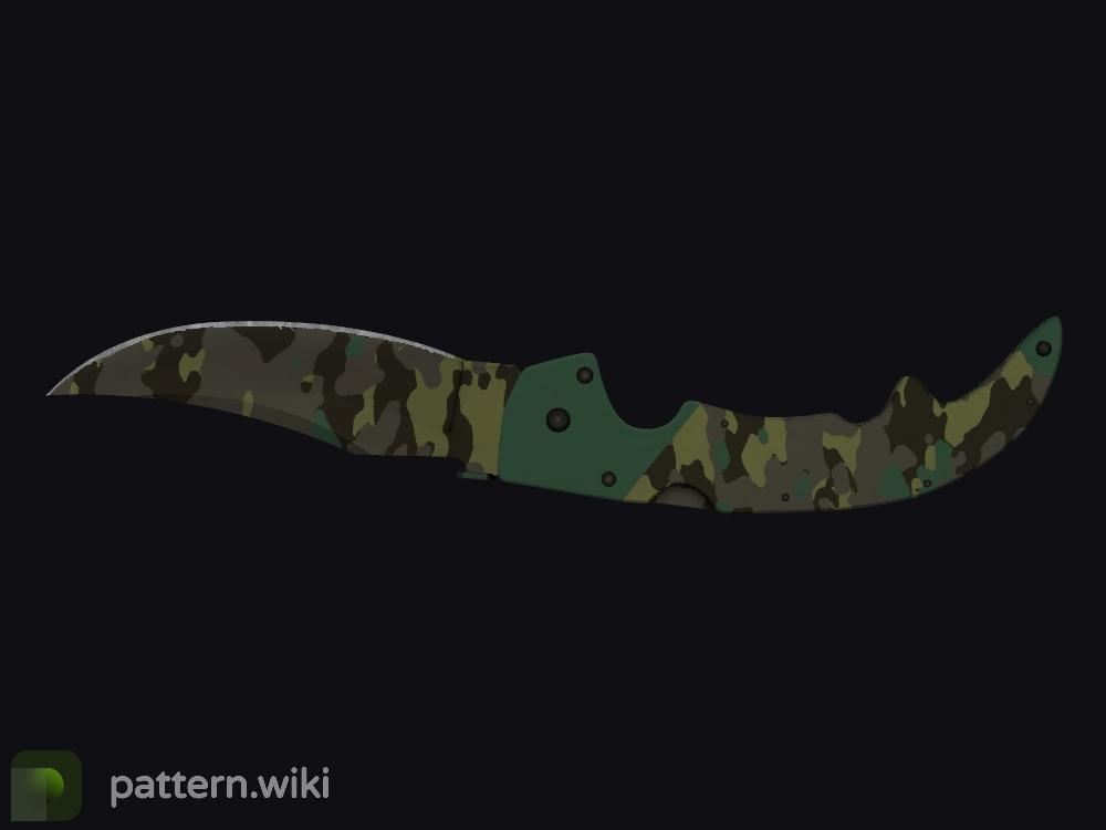 Falchion Knife Boreal Forest seed 863