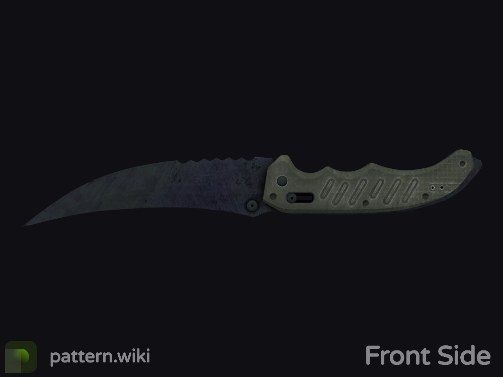 Flip Knife Blue Steel seed 47