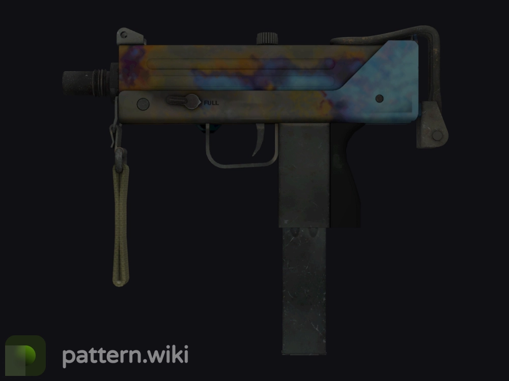 MAC-10 Case Hardened seed 156