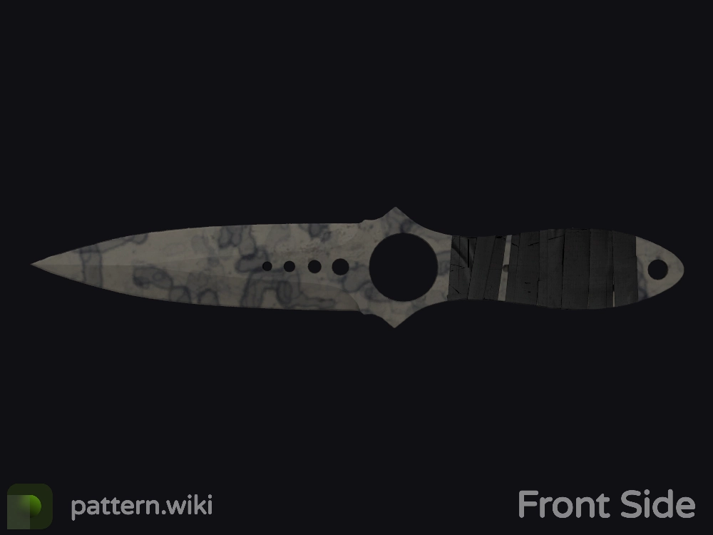 Skeleton Knife Stained seed 98