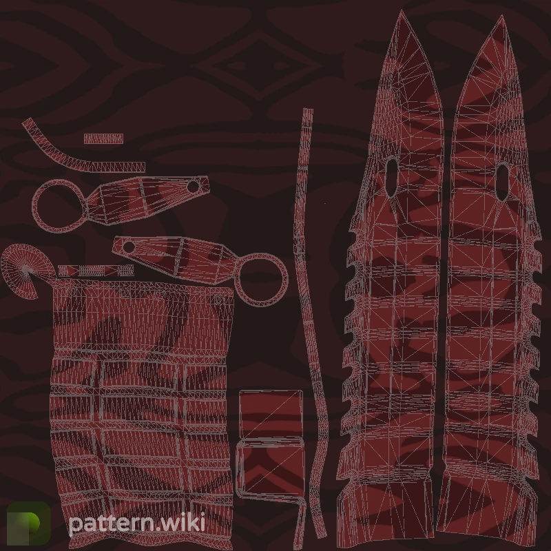 M9 Bayonet Slaughter seed 233 pattern template