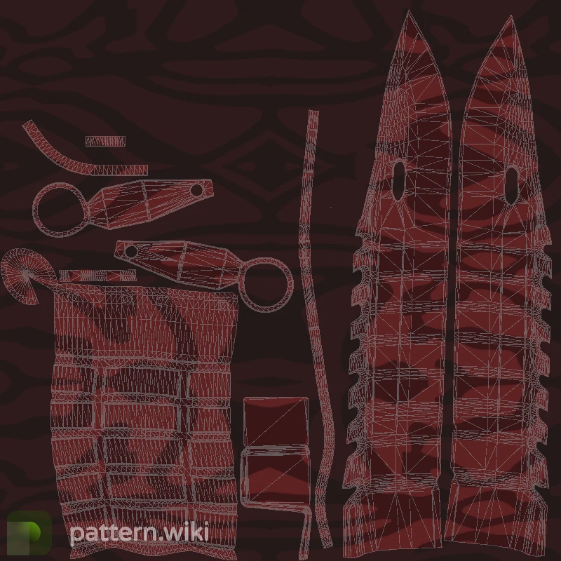 M9 Bayonet Slaughter seed 852 pattern template