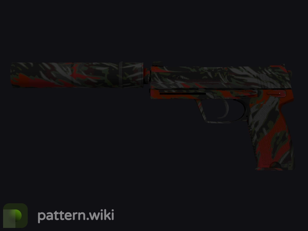 USP-S Blood Tiger seed 258