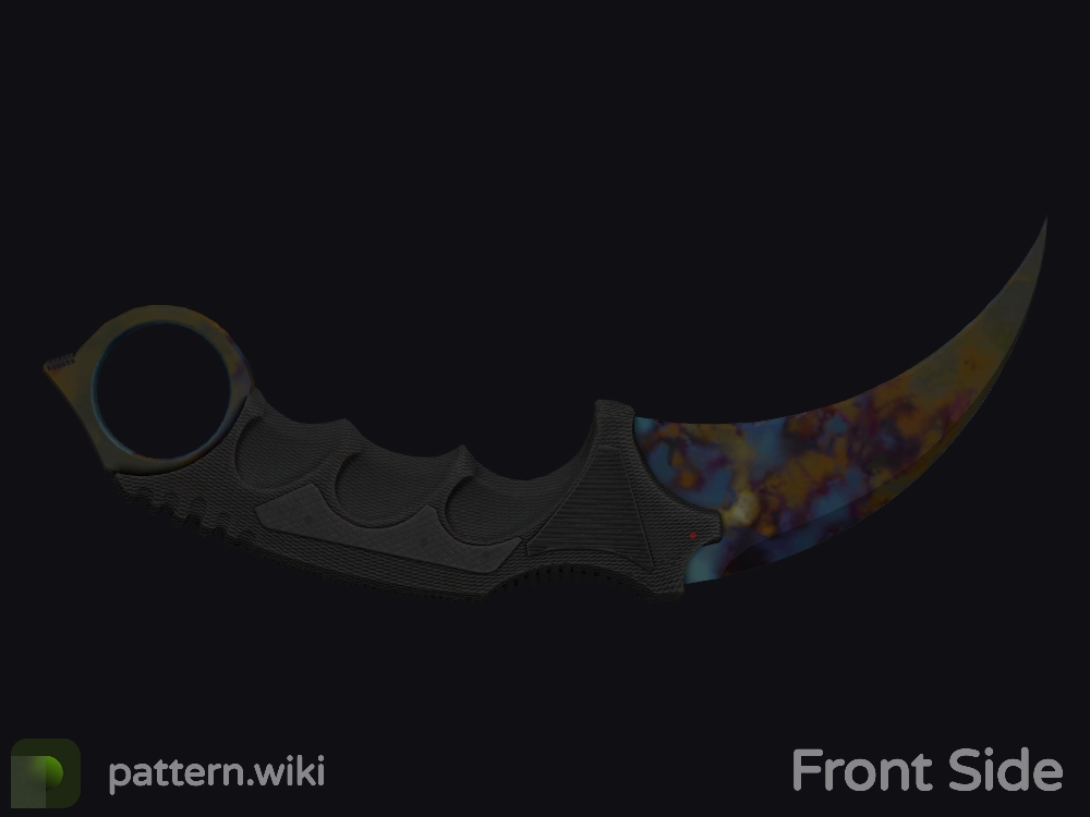 Karambit Case Hardened seed 837