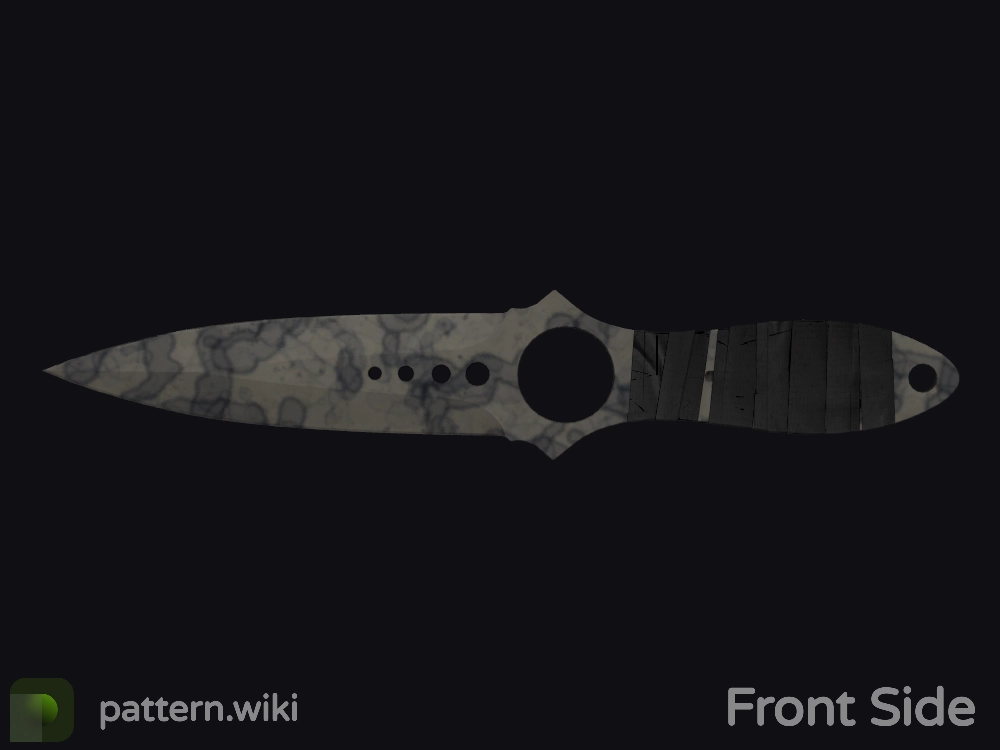 Skeleton Knife Stained seed 47