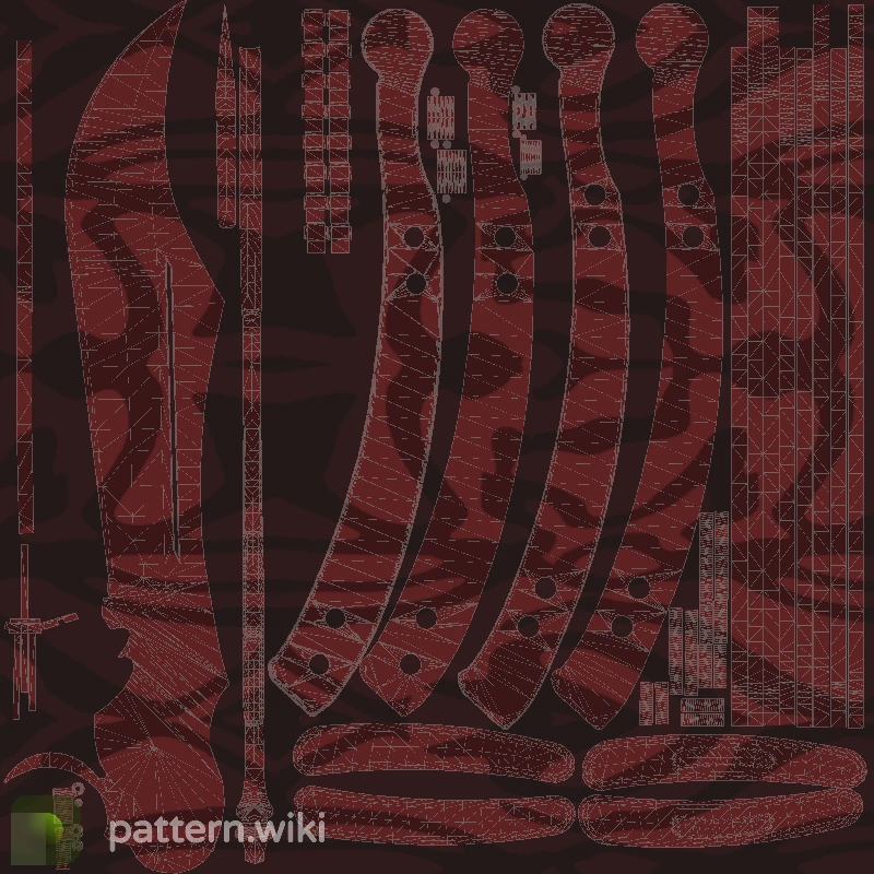 Butterfly Knife Slaughter seed 679 pattern template