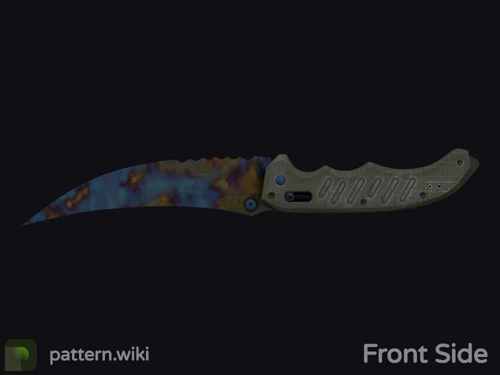 Flip Knife Case Hardened seed 172