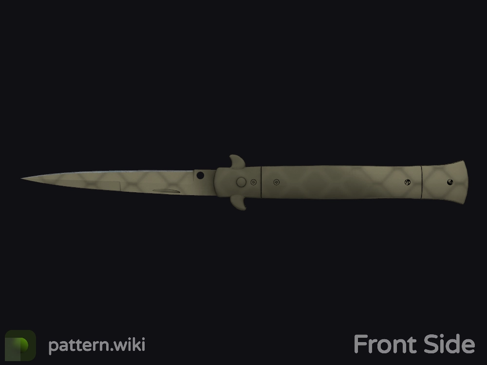 Stiletto Knife Safari Mesh seed 675