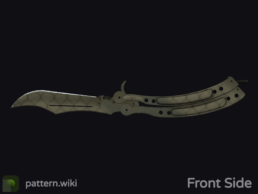 Butterfly Knife Safari Mesh seed 1