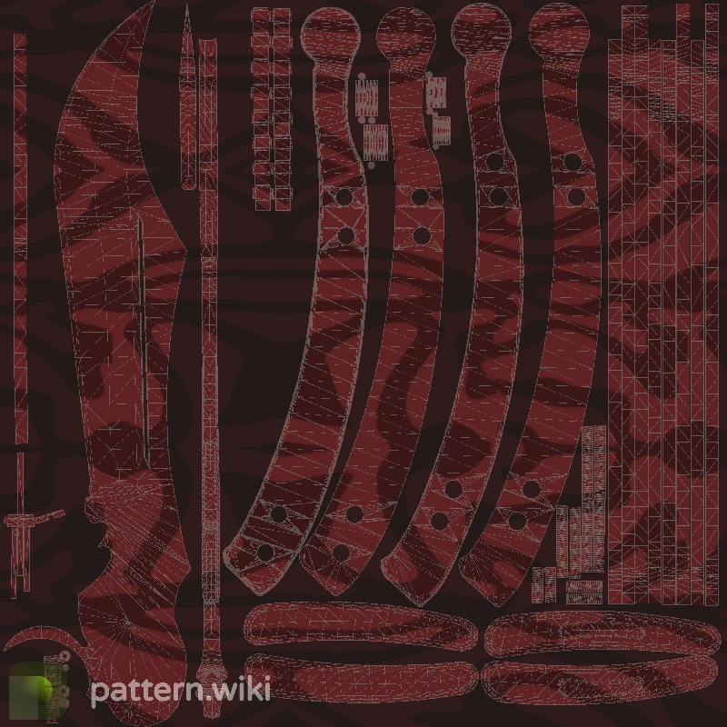 Butterfly Knife Slaughter seed 845 pattern template