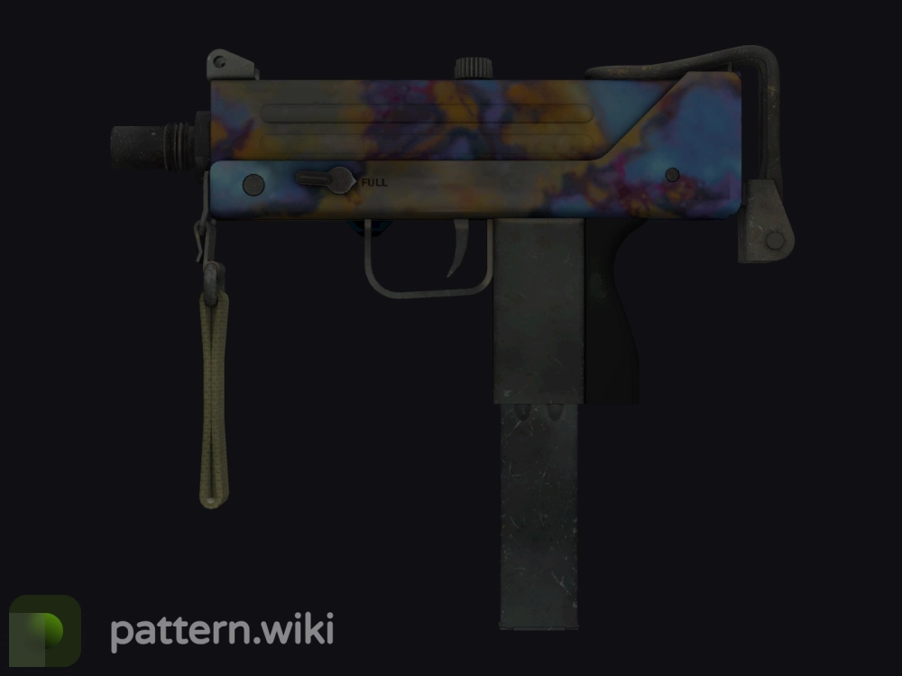 MAC-10 Case Hardened seed 917