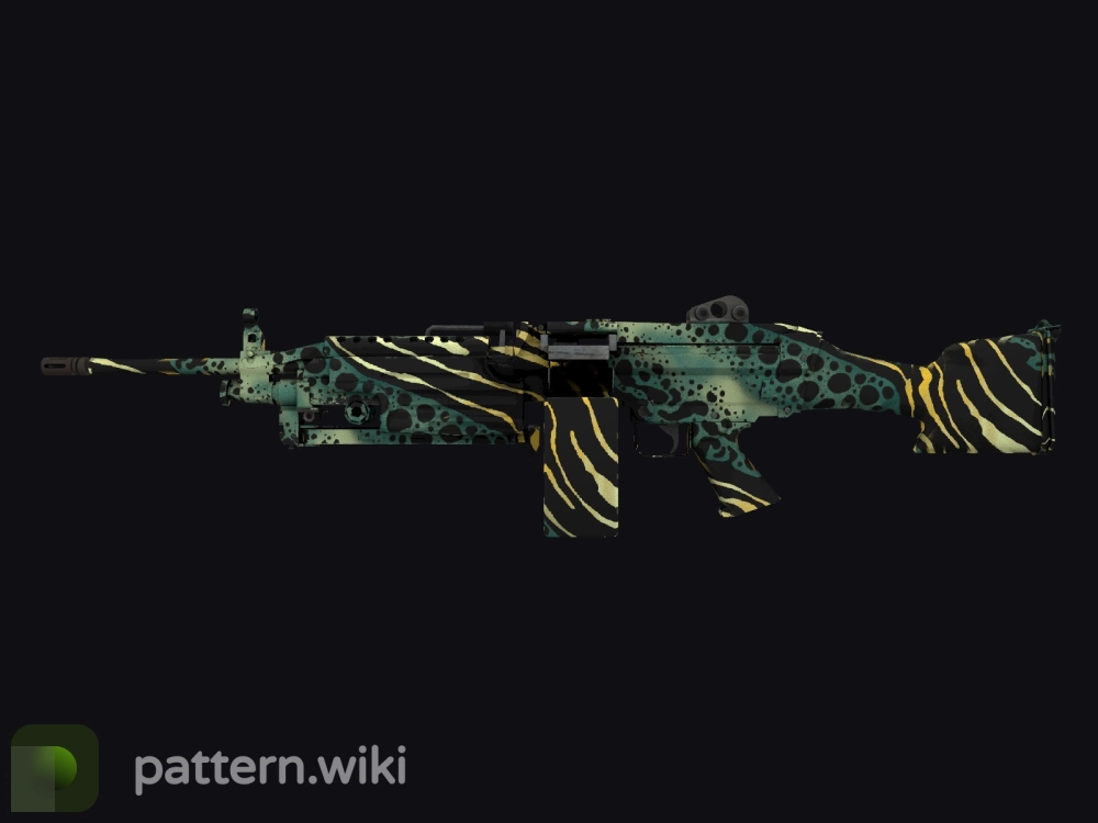 M249 Emerald Poison Dart seed 812