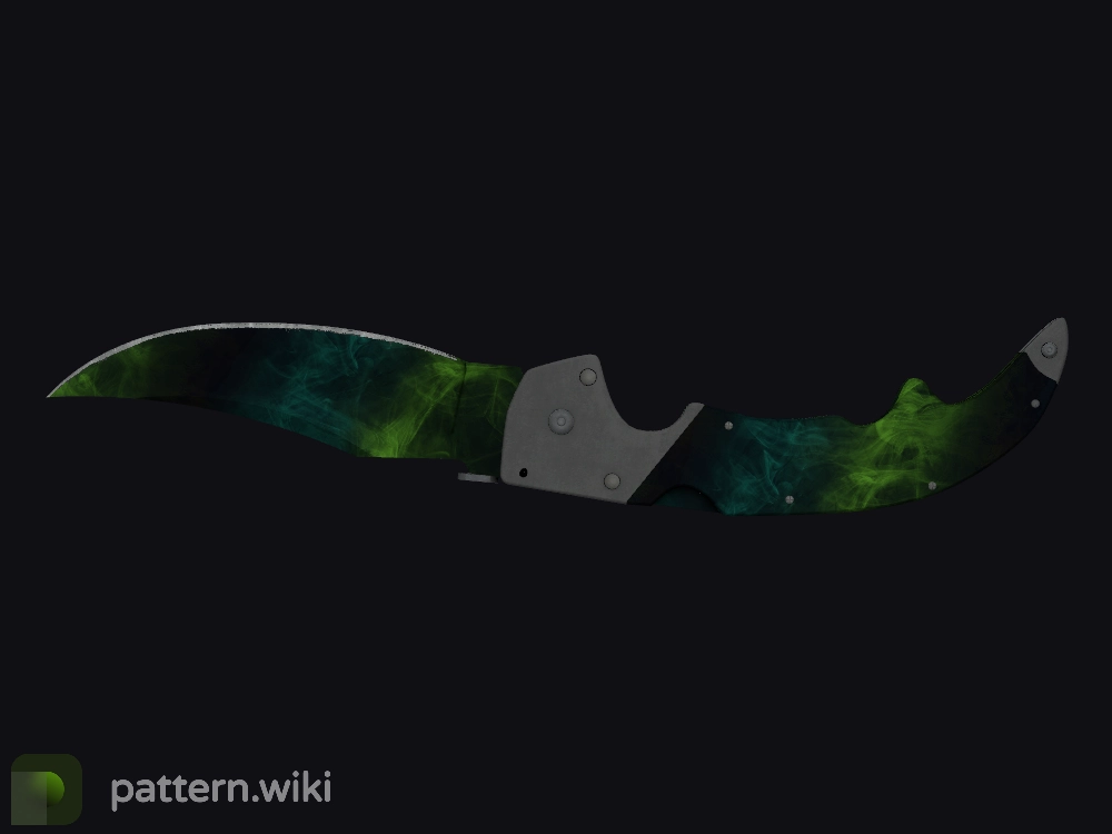 Falchion Knife Gamma Doppler seed 196