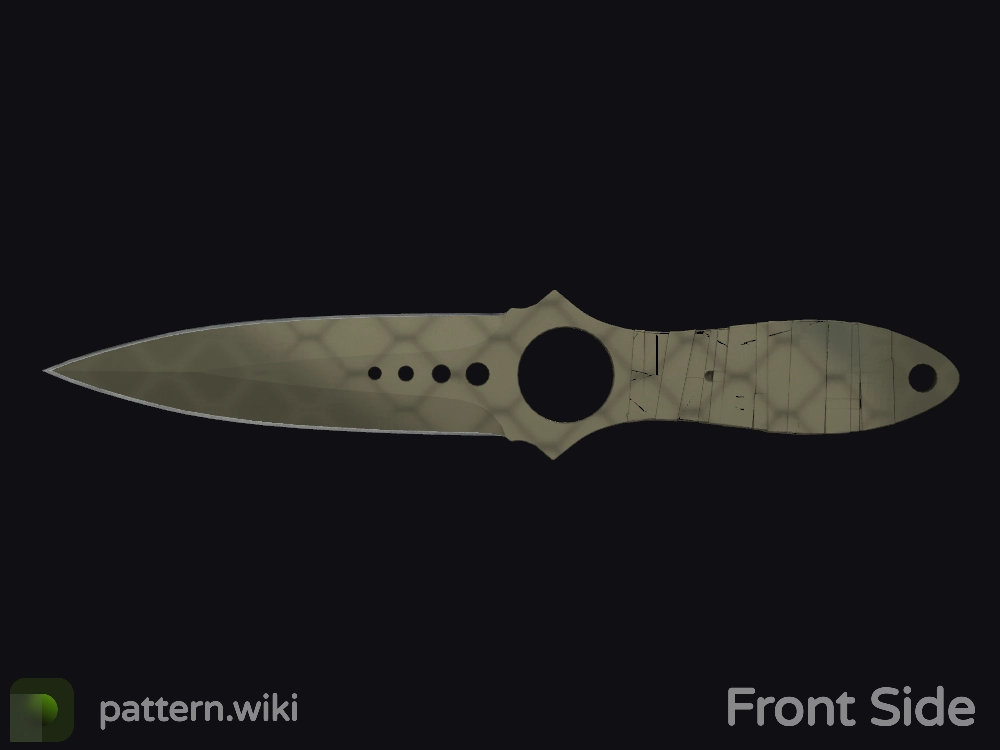 Skeleton Knife Safari Mesh seed 579