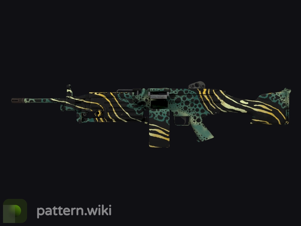 M249 Emerald Poison Dart seed 946