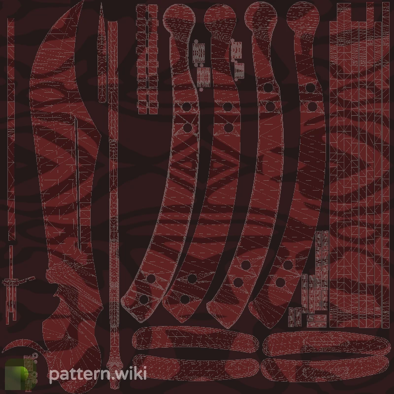 Butterfly Knife Slaughter seed 399 pattern template