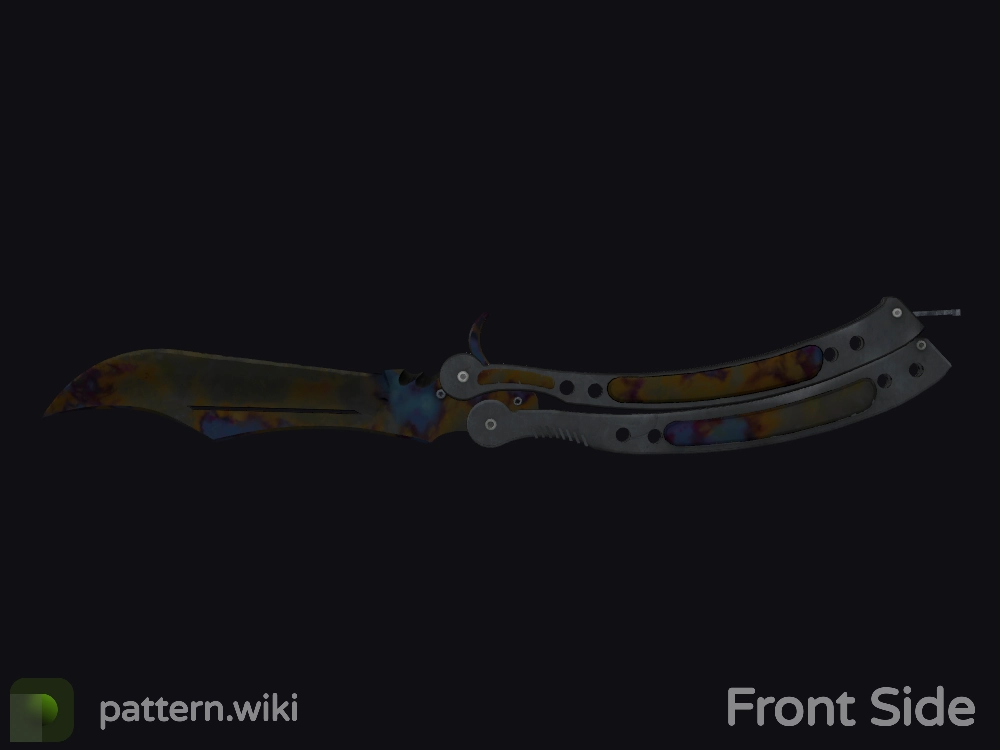 Butterfly Knife Case Hardened seed 486