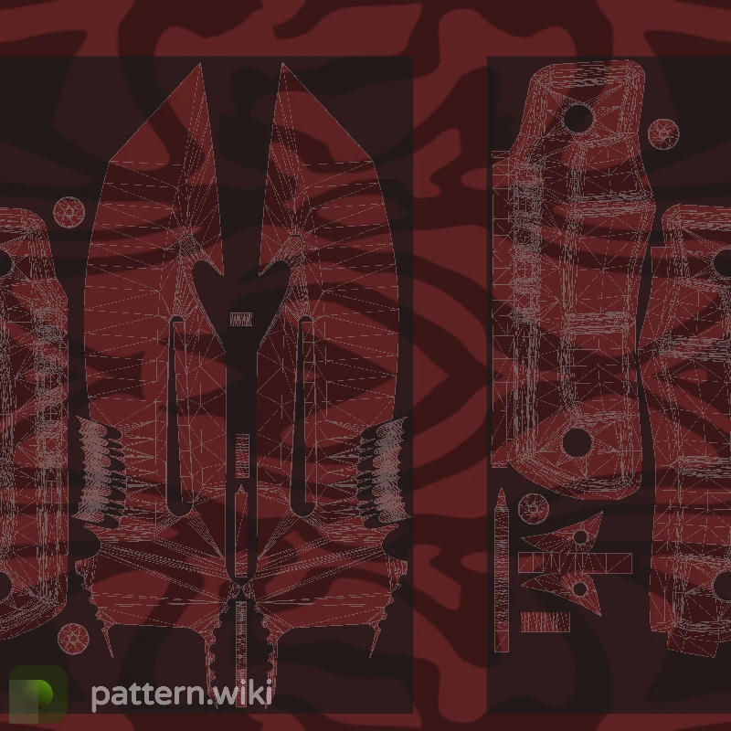 Survival Knife Slaughter seed 321 pattern template
