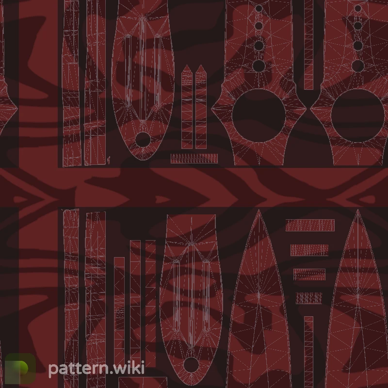 Skeleton Knife Slaughter seed 876 pattern template