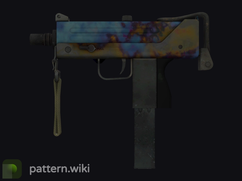 MAC-10 Case Hardened seed 871