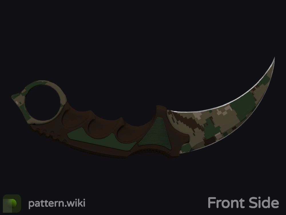 Karambit Forest DDPAT seed 72