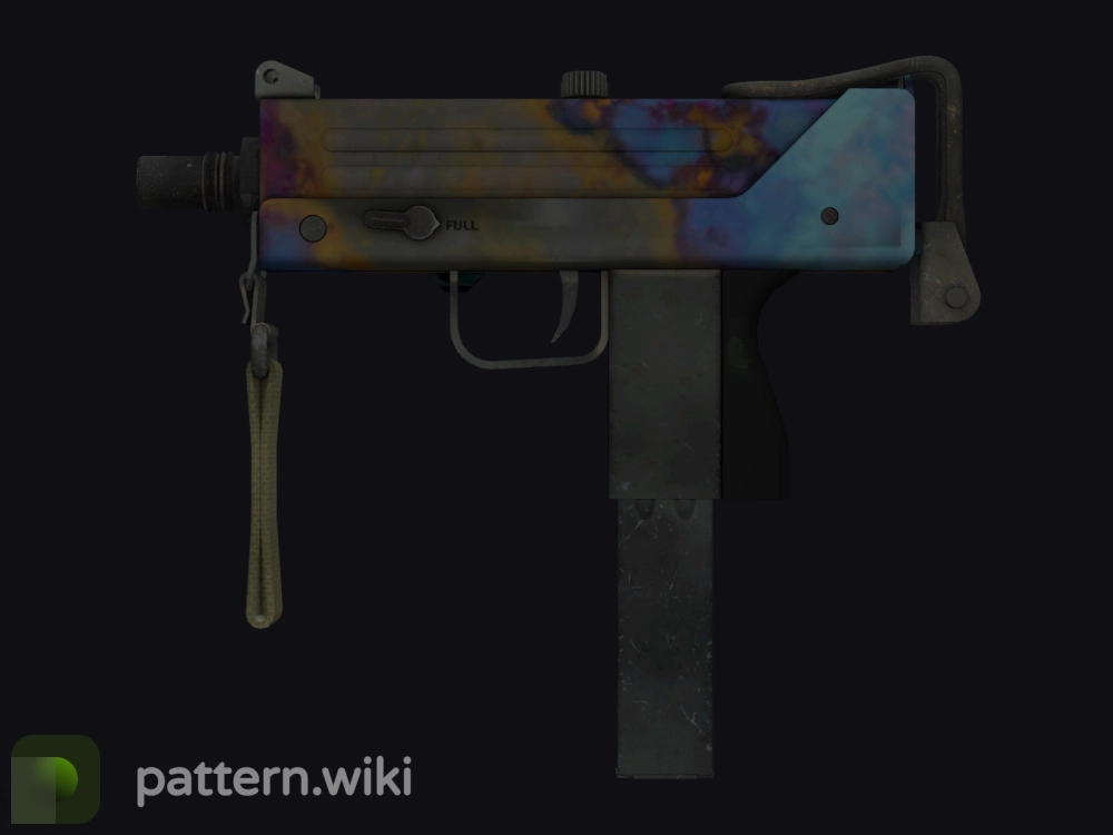 MAC-10 Case Hardened seed 707